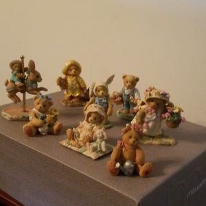 Set of 8 Cherished Teddies